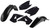 Acerbis - Plastic Kit Black - 2041100001