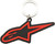 Alpinestars - Ageless Key Fob Red - 1019-94008-30-OS Alpinestars - Ageless Key Fob Red - 1019-94008-30-OS