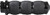 Avon - Air Cushioned Grips W/cable Throttle Black - AIR-90-ANO Avon - Air Cushioned Grips W/cable Throttle Black - AIR-90-ANO