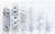 Bolt - Flat Washer Assortment 120 Piece Kit - SV-FLWSH