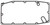Cometic - Oil Pan Gasket M8 .032"afm 1pk Oe#25700452 - C10215 Cometic - Oil Pan Gasket M8 .032"afm 1pk Oe#25700452 - C10215
