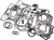 Cometic - Top End Est Gasket Evo Sportster Kit Oe#17032-91 - C9760