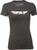 Fly Racing - Women's Fly Corporate Tee Black Md - 356-0370M