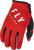 Fly Racing - Windproof Gloves Black/red Sz 08 - 371-14308