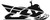 Fly Racing - Snow Trailer Sticker 45" - FLY SNOW 45" TRAILER