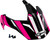 Gmax - Visor Vertical Black/pink W/screws Gm-11 - G011086