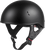 Gmax - Hh-45 Half Helmet Naked Matte Black Lg - H145076