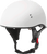 Gmax - Hh-65 Half Helmet Naked Matte White Xl - H1650207