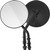 Harddrive - 4" Round Mirror Black Left Side - 153085
