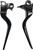 Harddrive - Lsr Lever Set Black Big Twin 96-16 Xl 96-03 W/cable Clutch - 53326