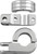 Harddrive - Footpeg Mount Clamps 1.25" Bar Chrome - P77-6004