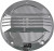 Harddrive - Derby Cover Chrome Flt 16-up - B-38-4 Harddrive - Derby Cover Chrome Flt 16-up - B-38-4