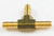 Helix - Brass Tee 5/16" - 053-1450 Helix - Brass Tee 5/16" - 053-1450