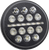 Letric Lighting Co - 5.75" Led Hdlght Blk Buckshot - LLC-LHC-5B