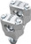 Mika Metals - Bar Clamps Rubber Mounted 7/8" Sil - SILVER MK-SI-78