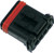 Namz Custom Cycle Products - Mx-1900 4-pin Black Socket Housing Hd# 72908-11 - NJ-4S51