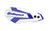 Polisport - Mx Flow Handguards White/blue - 8308200016