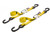 Powertye - Tie-down Cam S-hook 1"x5.5' Yellow Pair - 22268