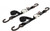 Powertye - Tie-down Cam S-hook 1"x5.5' Black Pair - 22262 Powertye - Tie-down Cam S-hook 1"x5.5' Black Pair - 22262