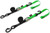 Powertye - Tie-down Cam Sec Hook Soft-tye 1"x6' Black/green Pair - 23625-S Powertye - Tie-down Cam Sec Hook Soft-tye 1"x6' Black/green Pair - 23625-S