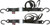 Powertye - Tie-down Cam S-hook 1.5"x5.5' Black Pair - 28622 Powertye - Tie-down Cam S-hook 1.5"x5.5' Black Pair - 28622