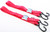 Powertye - Tie-down Cam S-hook 1.5"x5.5' Red Pair - 28621