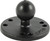 Ram - 2 7/16" Dia.base W/ 1" Ball - RAM-B-202U