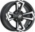 Sedona - Riot Wheel 14x7 4/156 4+3 (+5mm) Blk/machined - A8147056-43S