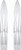 Slydog - Pr/ Sly Dog Powderhound Ski 7" White - PH7SOLWHT Slydog - Pr/ Sly Dog Powderhound Ski 7" White - PH7SOLWHT