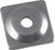 Stud Boy - Square Backer Plates Aluminum 24/pk - 2061-P1