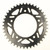 Vortex - Rear F5 Sprocket Aluminum 42t-520 Blk Hc Yam - 654AK-42