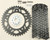 Vortex - Sprocket/chain Kit Stl/stl 15/41t Sil Rx3 520-114l Blk - CK6375