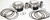 Wiseco - Tracker Piston Kit Evo Dome Big Twin 1340 10:1 +.010 - K0216P1