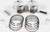 Wiseco - V-twin Piston Kit 1340 Evo Big Twin 8.5:1 Comp - K1642