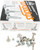 Woodys - Signature Series Stainless Steel Studs 1.00" 144/pk - SSP-1005-C