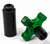 Works - Elite Perch Thumbwheel Green - 16-856 Works - Elite Perch Thumbwheel Green - 16-856