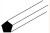Plastruct - Mrp-30 .03 Styrene Pent Rod - 90832