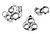 Cal-Scale Train Parts - Ho Gage Assortment - 372