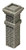 Bar Mills - HO Chimney 1' 3pk - 2033