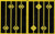 Tichy Train Group - S Bridge Warning Signs 8 pcs - 3556