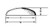 Plastruct - Vhe-32 Elliptical Dome 1' 5pk - 95748