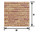 Plastruct - Psp-97 Paper Sheet Brown Brick - 91886