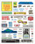 Woodland Scenics - Assorted Business Signs Decal - 552