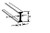 Plastruct - Bfs-8 5pk Styrene I-Beam 1/4 - 90516