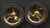 Pegasus - GOLD TRI BLADE RIMS W/TIRES - 1204
