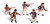 Woodland Scenics - Revolutionary War Soldiers Ss - 4454
