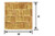 Plastruct - Ps-134 1:24 Wood Shake Shingle - 91659