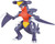 Bandai - Gundam Models - Garchomp Pokemon Model Kit - 2579576