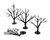 Woodland Scenics - 3'-5' Deciduous Tree Armatures - 1122