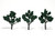 Woodland Scenics - Rm Dk Green Trees 4'-5' 3pk - 1511